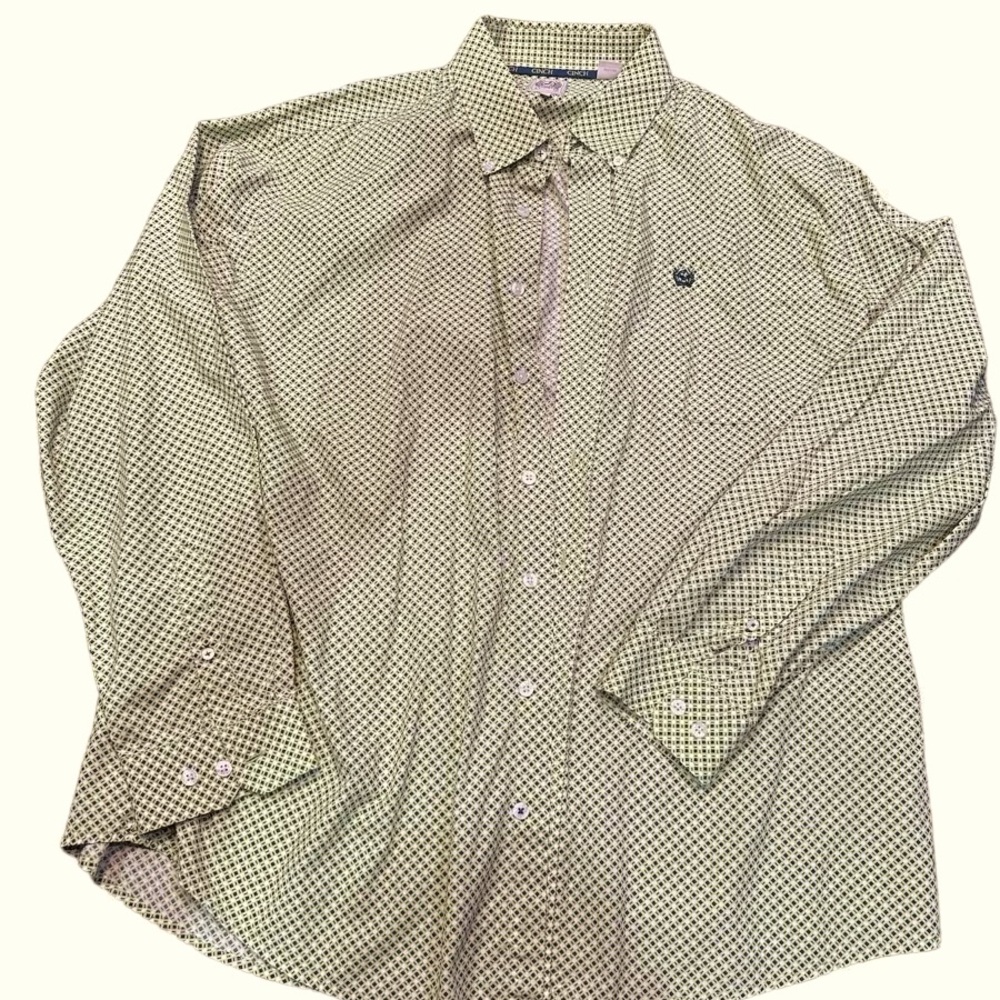 Cinch Collar  Dress Shirt